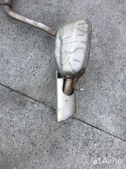 Глушитель задняя часть mercedes CLS W219 M272