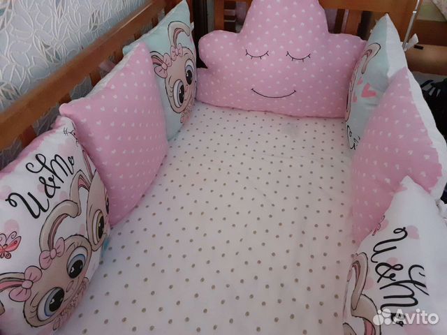 Бортики в детскую кроватку