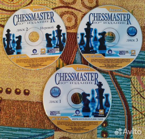 Сд диски Chessmaster программа по шахматам