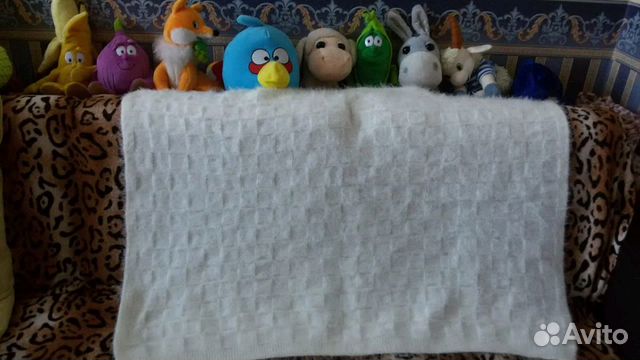 Плед ручная вязка