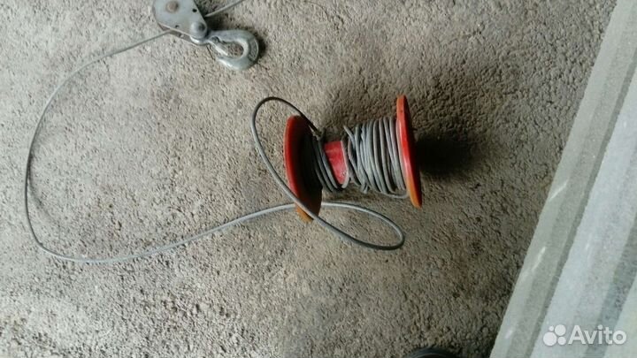 Лебёдка. Состояние. На фото