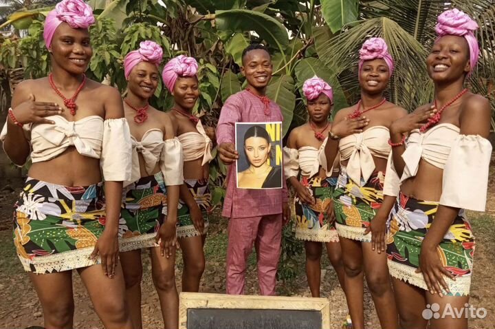 Видеопоздравление из африки