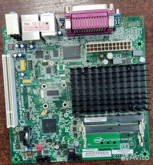 Материнская плата intel D2500HN (mini ITX)