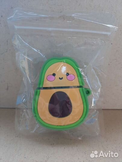 Чехол для наушников Авокадо с держателем