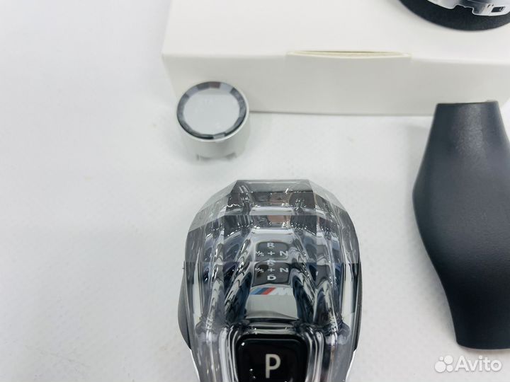 Хрустальная ручка АКПП BMW G30 М Триколор