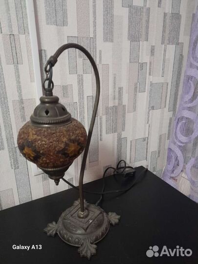 Лампа настольная из Турции