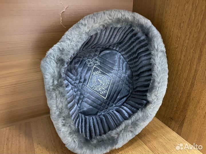 Шапка зимняя милиции женская, пилотка милиции