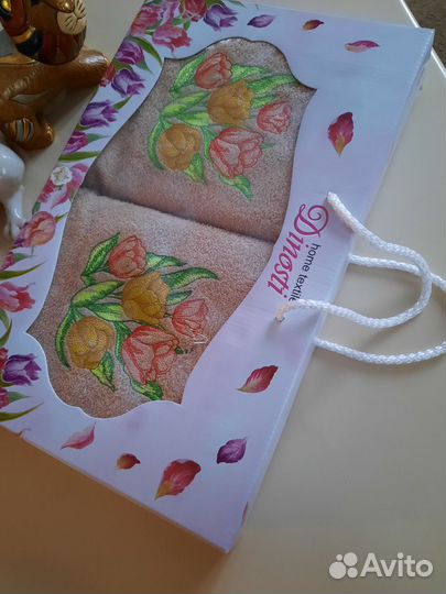 Подарочный набор полотенец