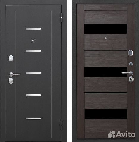 Дверь входная Гарда муар царга 7см