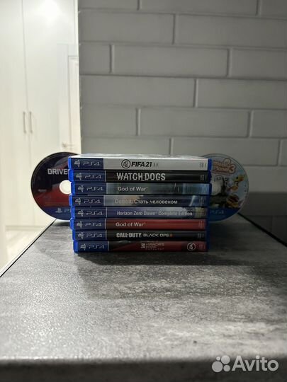 Диски на Sony playstation 4