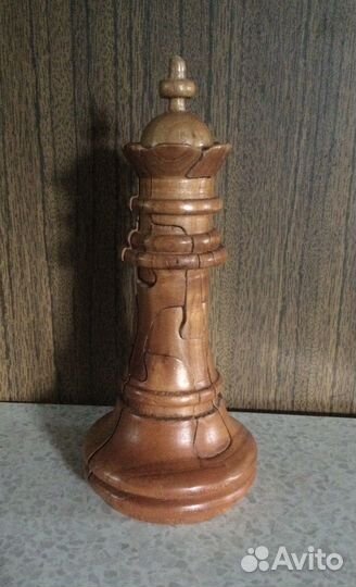 3D пазл в виде шахматной фигуры