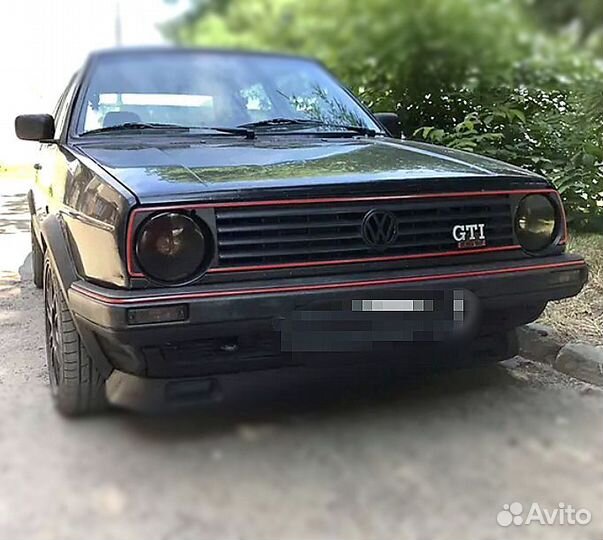 Решетки радиатора volkswagen golf mk 2 gti