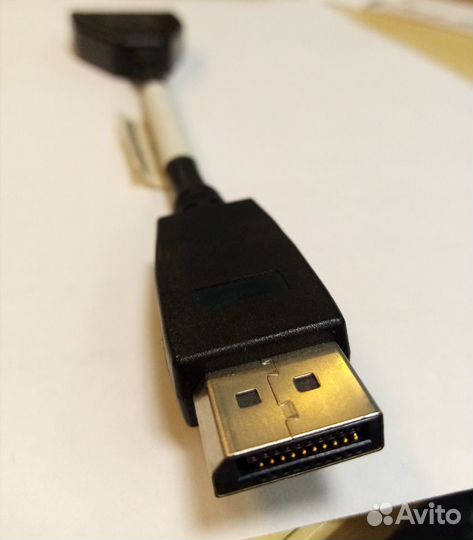 Переходник кабель DisplayPort to Single-Link DVI-D