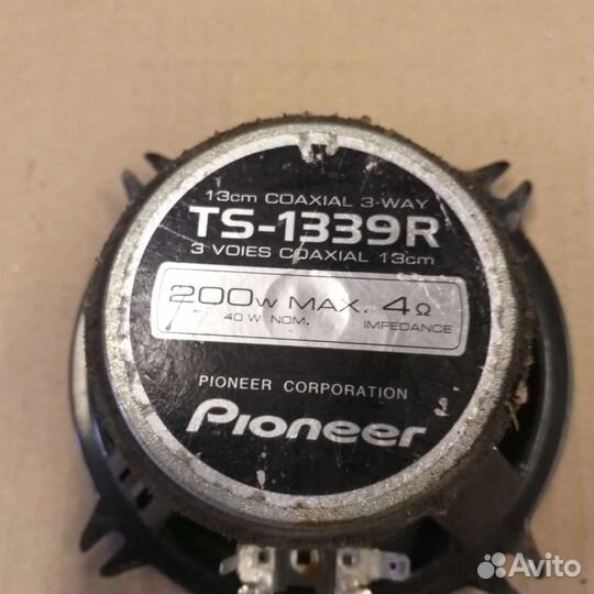Динамики в авто pioneer