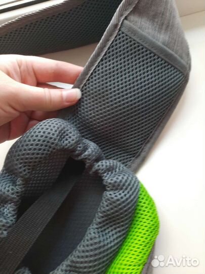 Слинг переноска для собак, дождевик