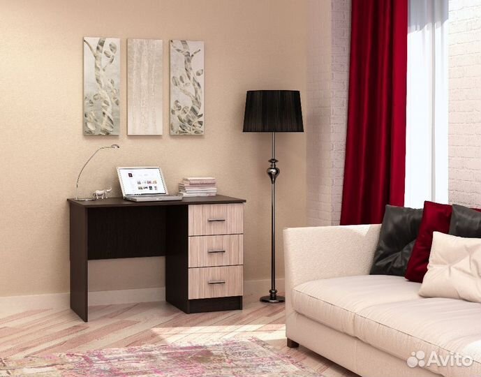 Стол компьютерный с ящиками