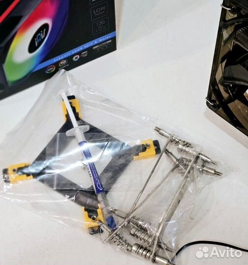 Кулер для процессора 120мм с подсветкой