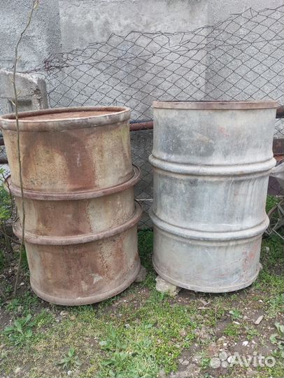 Бочки оцинкованные