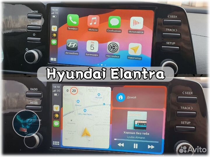 Беспроводной CarPlay и Android Auto а/м Китая