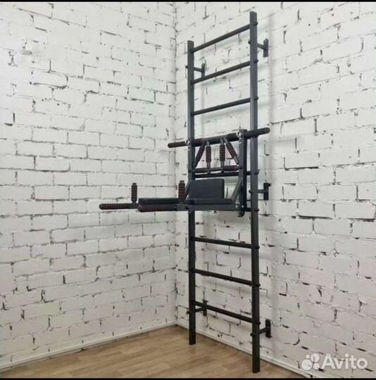 Шведская стенка с турником