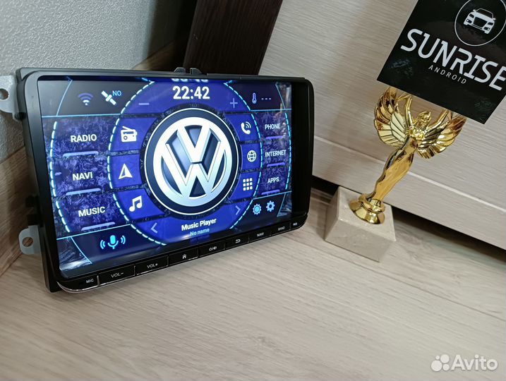 Магнитола 2din Volkswagen Android
