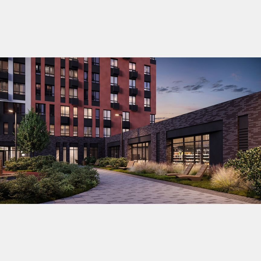 Квартира-студия, 27,6 м², 6/19 эт.