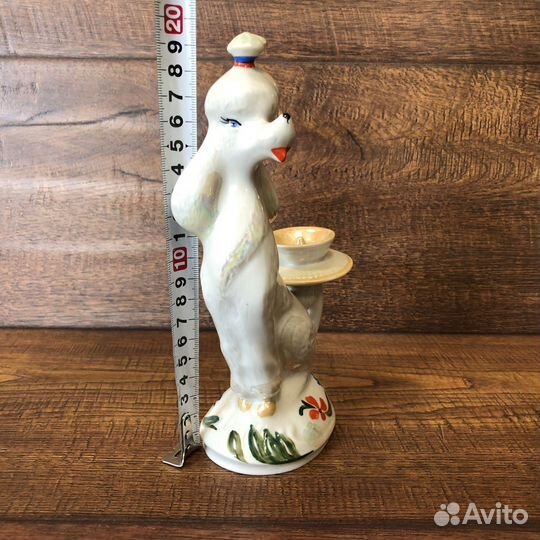 Статуэтка подсвечник пудель Киев