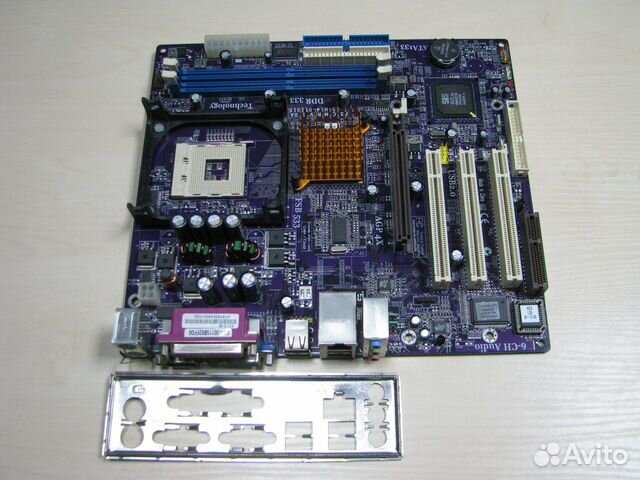 Материнская плата ECS Elitegroup 651C-M Socket-478