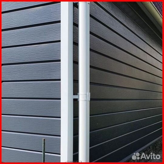 Фасад дома из сайдинга