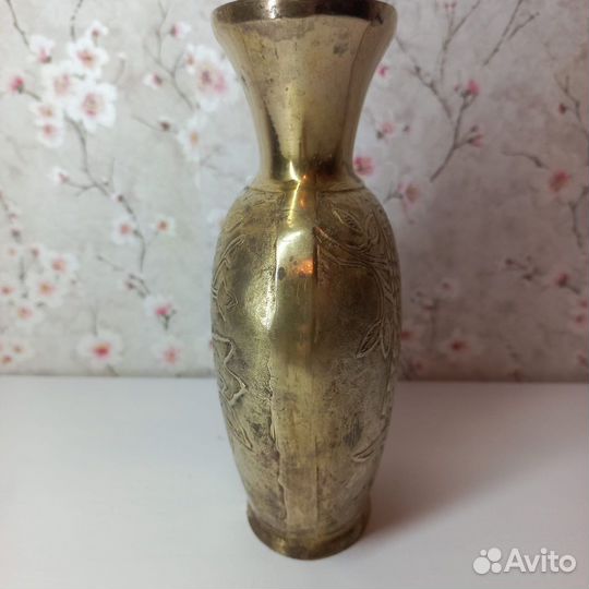 Ваза индия латунь