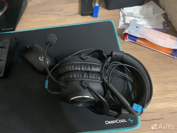 Игровые наушники logitech