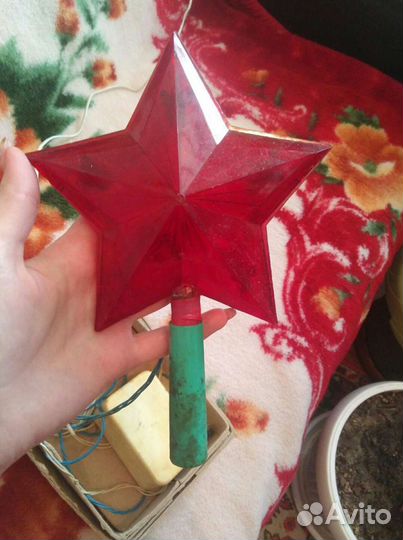 Звезда на елку СССР