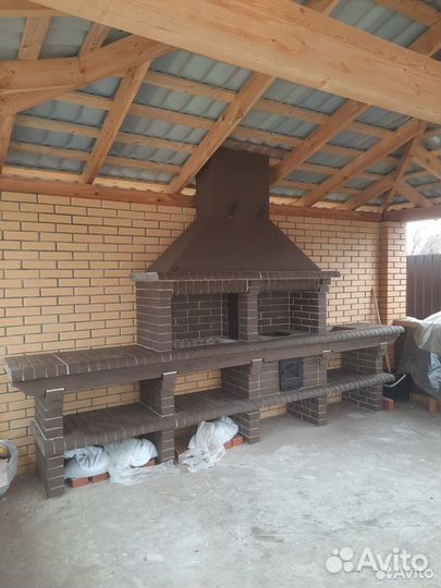 Модульная печь барбекю