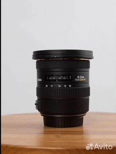 Sigma 10-20mm f/3.5 ex dc hsm for Canon