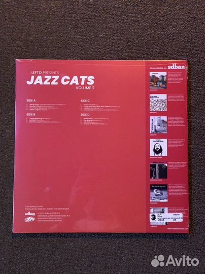 Пластинка Lefto – Jazz Cats Volume 2
