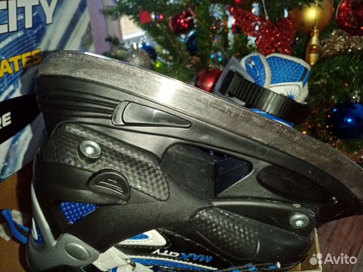 Новые Ледовые коньки раздвижные