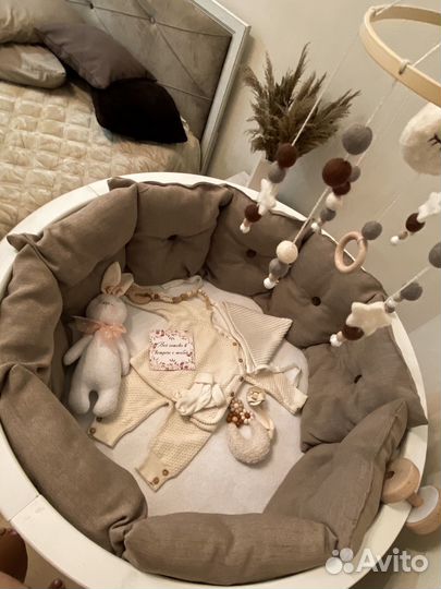 Бортики в детскую кроватку