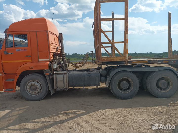 КАМАЗ 6460-73 с полуприцепом, 2014