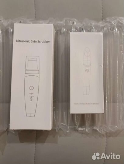 Скребок для кожи+ массажёр для глаз