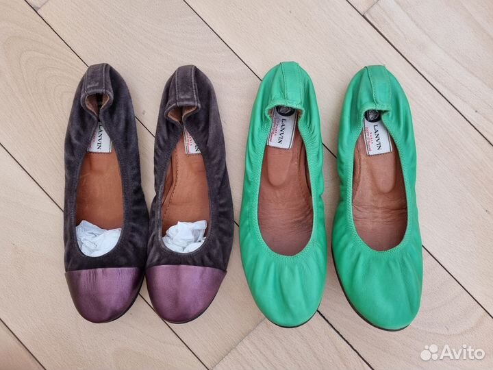 Балетки Lanvin 36,5, 37,5 Оригинал