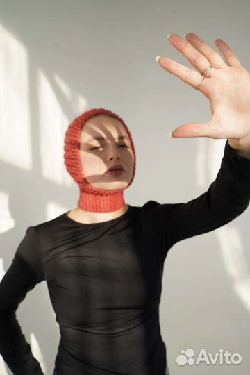 Капор ручная вязка