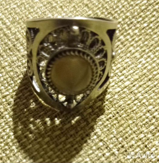 Серебряное кольцо, СССР, винтаж, 916 проба