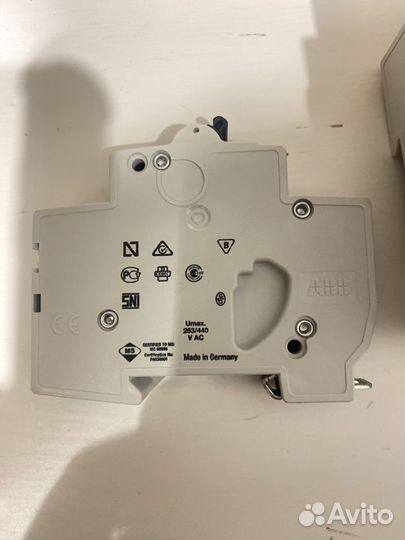 Автоматический выключатель abb 16а