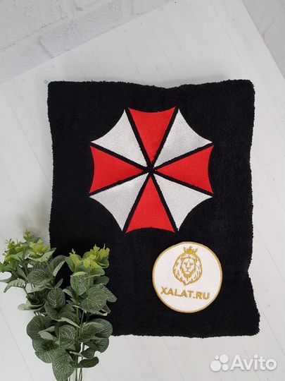 Мужской махровый халат с индивидуальной отрисовкой