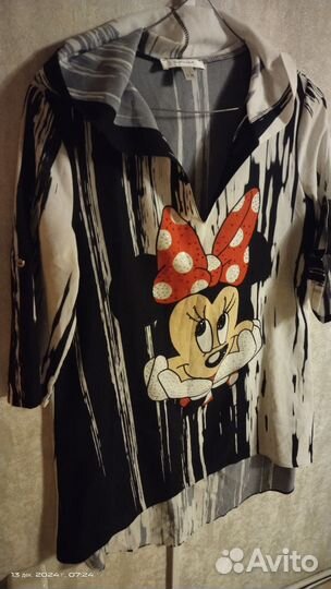 Туника блуза Минни Маус