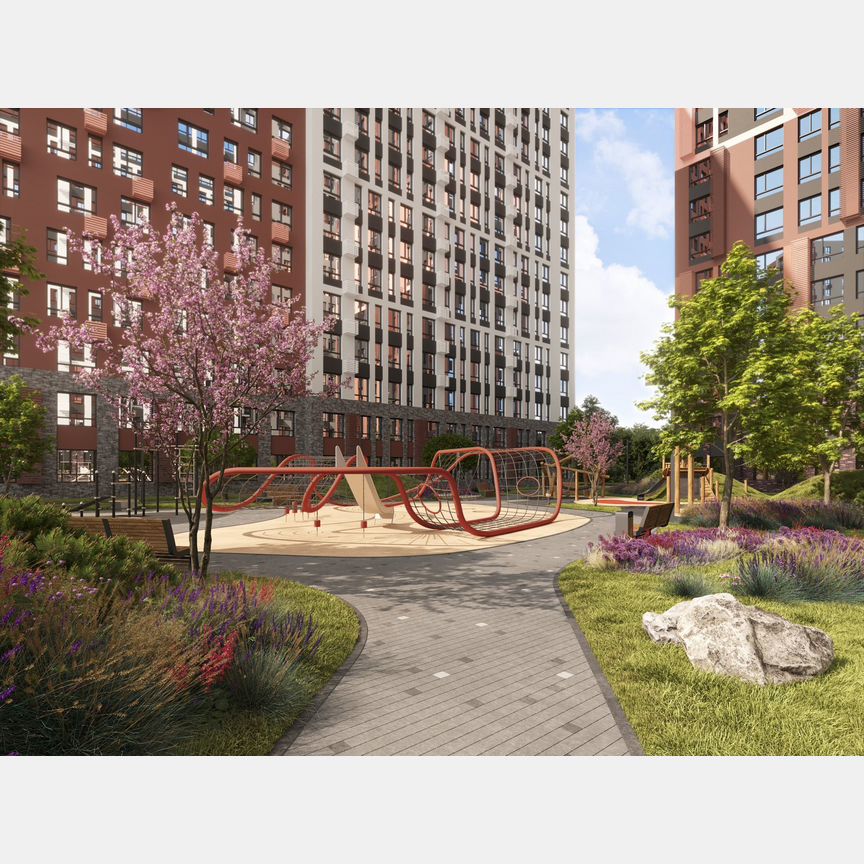 2-к. квартира, 56,5 м², 11/22 эт.