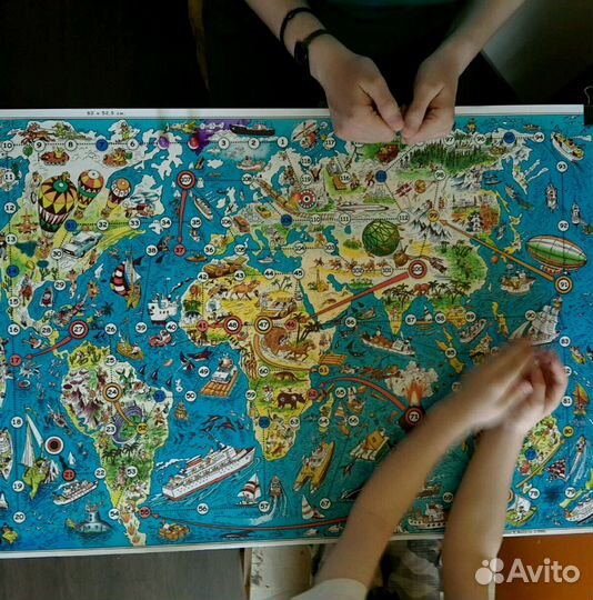 Кругосветное путешествие из Веселых картинок