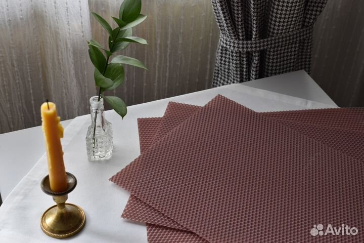 Цветная вощина для свечей