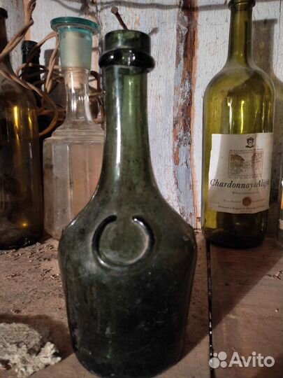 Старинные бутылки аптечные