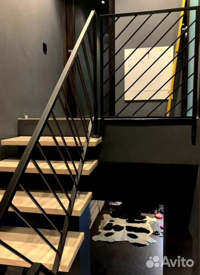 Забежная лестница с установкой